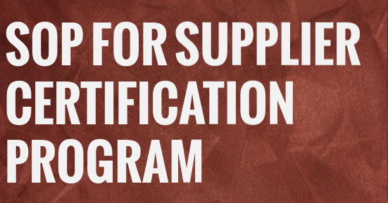 Sop-For-Supplier-Certification-Program1