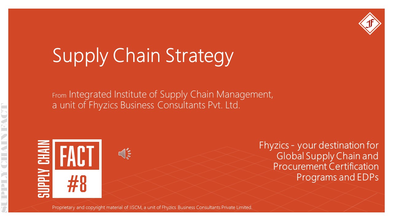 Supply Chain Strategy